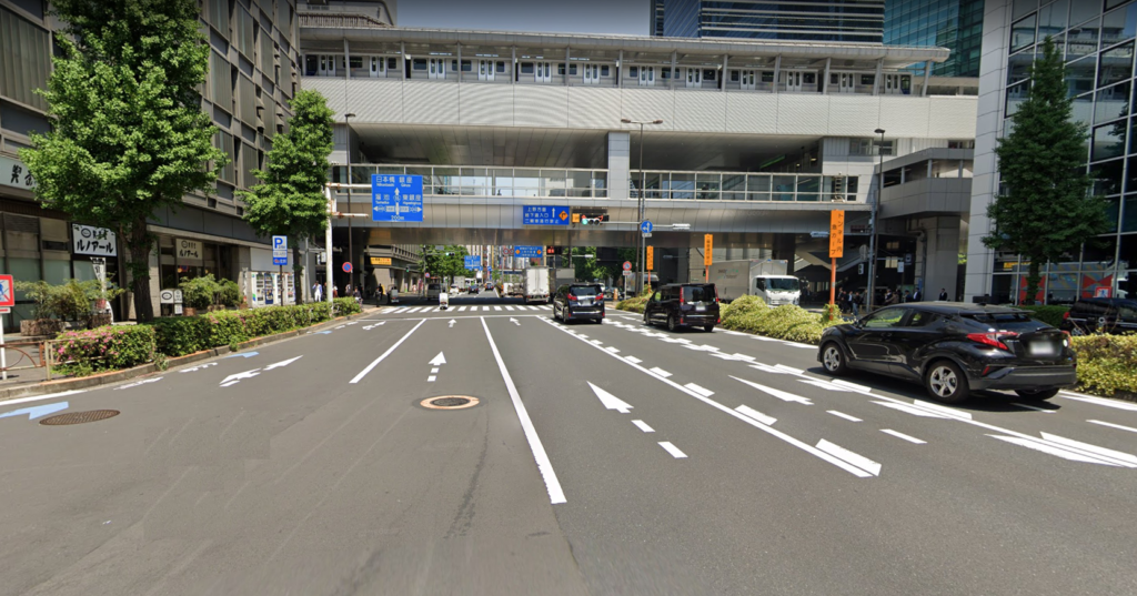 東京都品川区_多車線