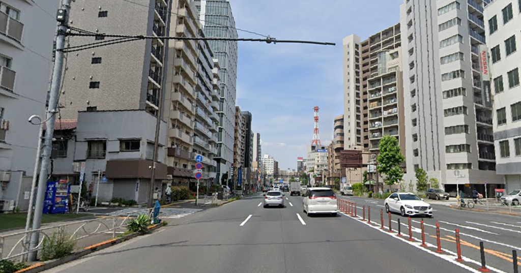 東京都江戸川区_多車線