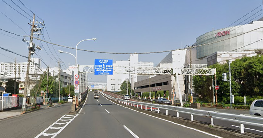 東京都港区_2車線道路